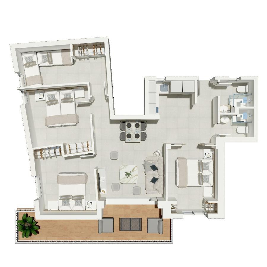 Mara Boutique Apartments เบนิดอร์ม ภายนอก รูปภาพ